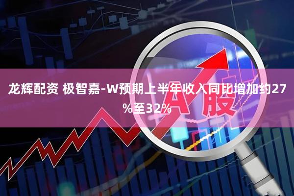 龙辉配资 极智嘉-W预期上半年收入同比增加约27%至32%